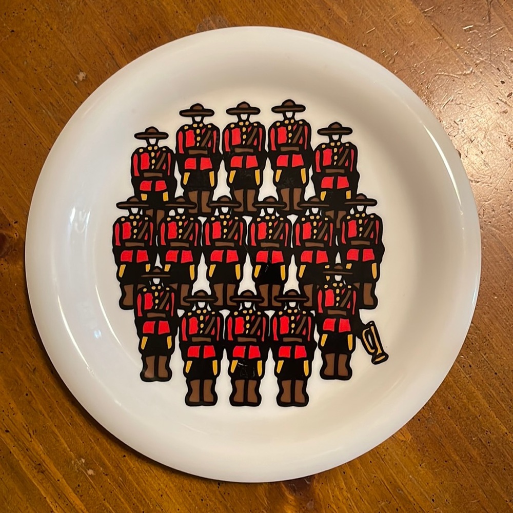 Danesko Marc Tetro Canada Mountie Plate- Royal Canadian Mounted Police